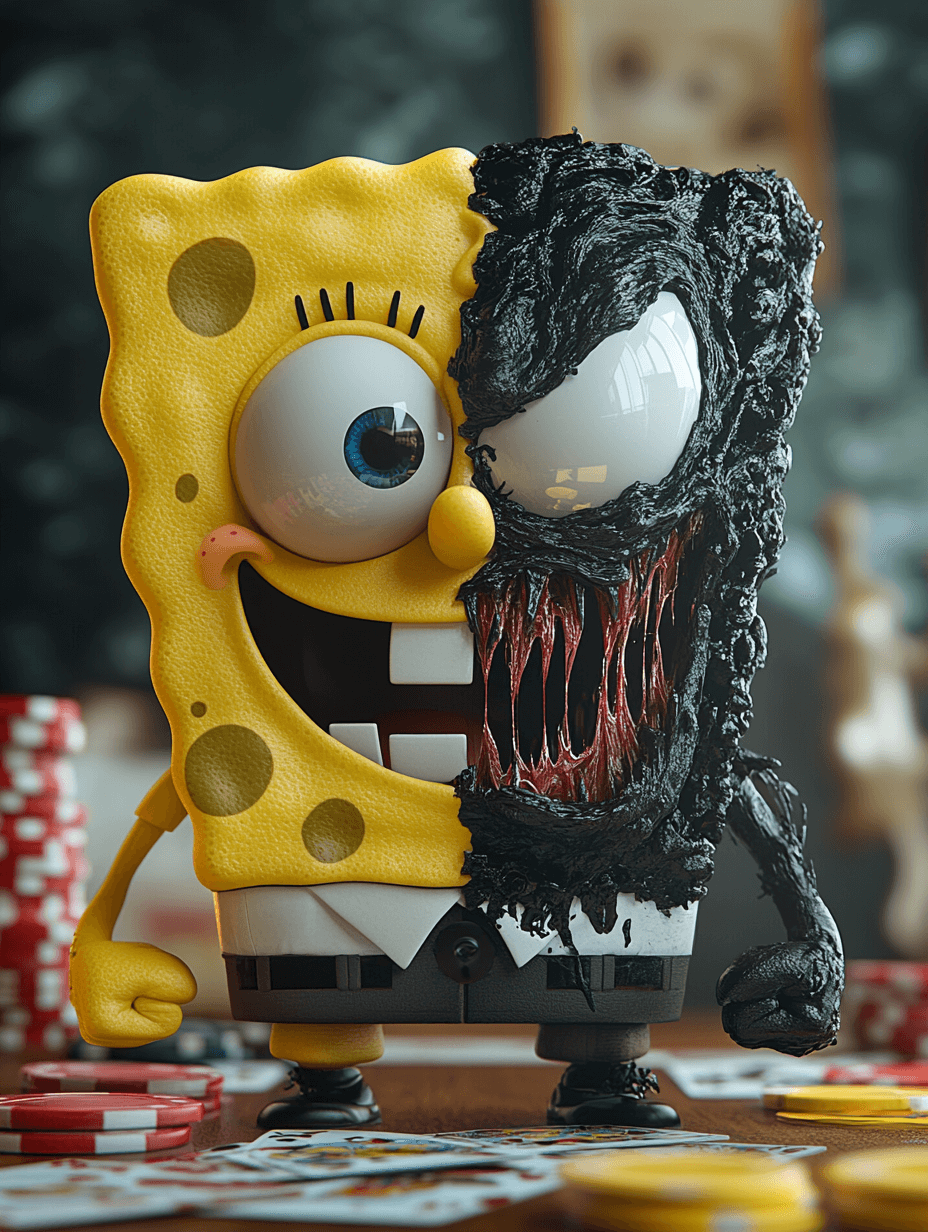 SpongeBob and Venom Fusion