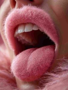 Close-Up Tongue Photography Detailed MidJourney Prompt