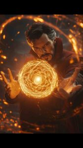 Doctor Strange Weaving Intricate Spells Prompt