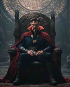 Ultra-Realistic Dr. Strange with Timestone Prompt